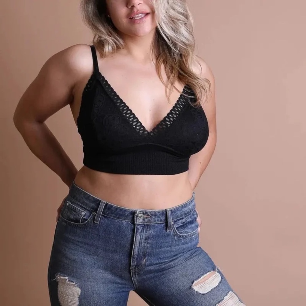 Plus Size Waistband Loop Lace Brami